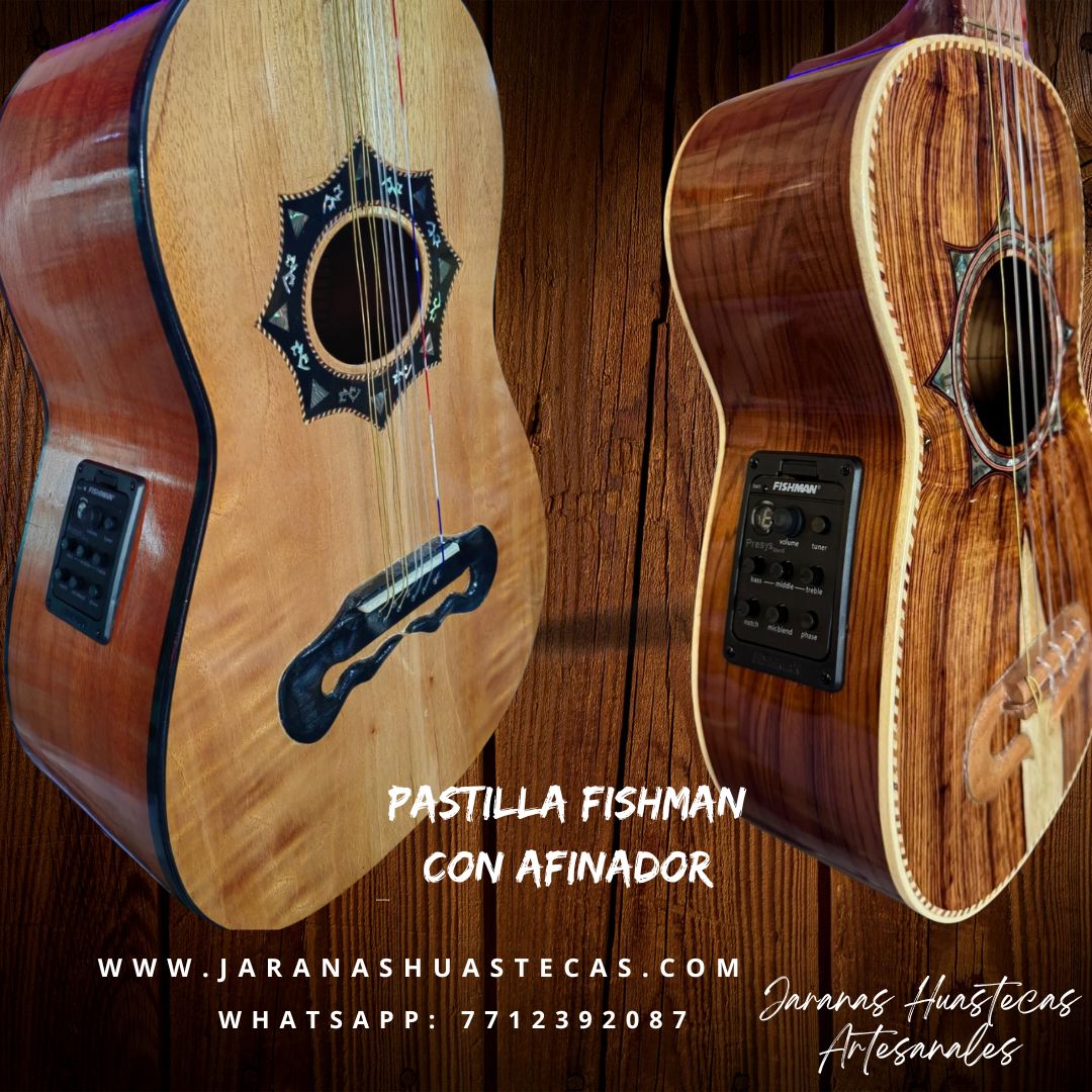 Pastilla Fishman Presys con afinador ( jarana o Quinta)