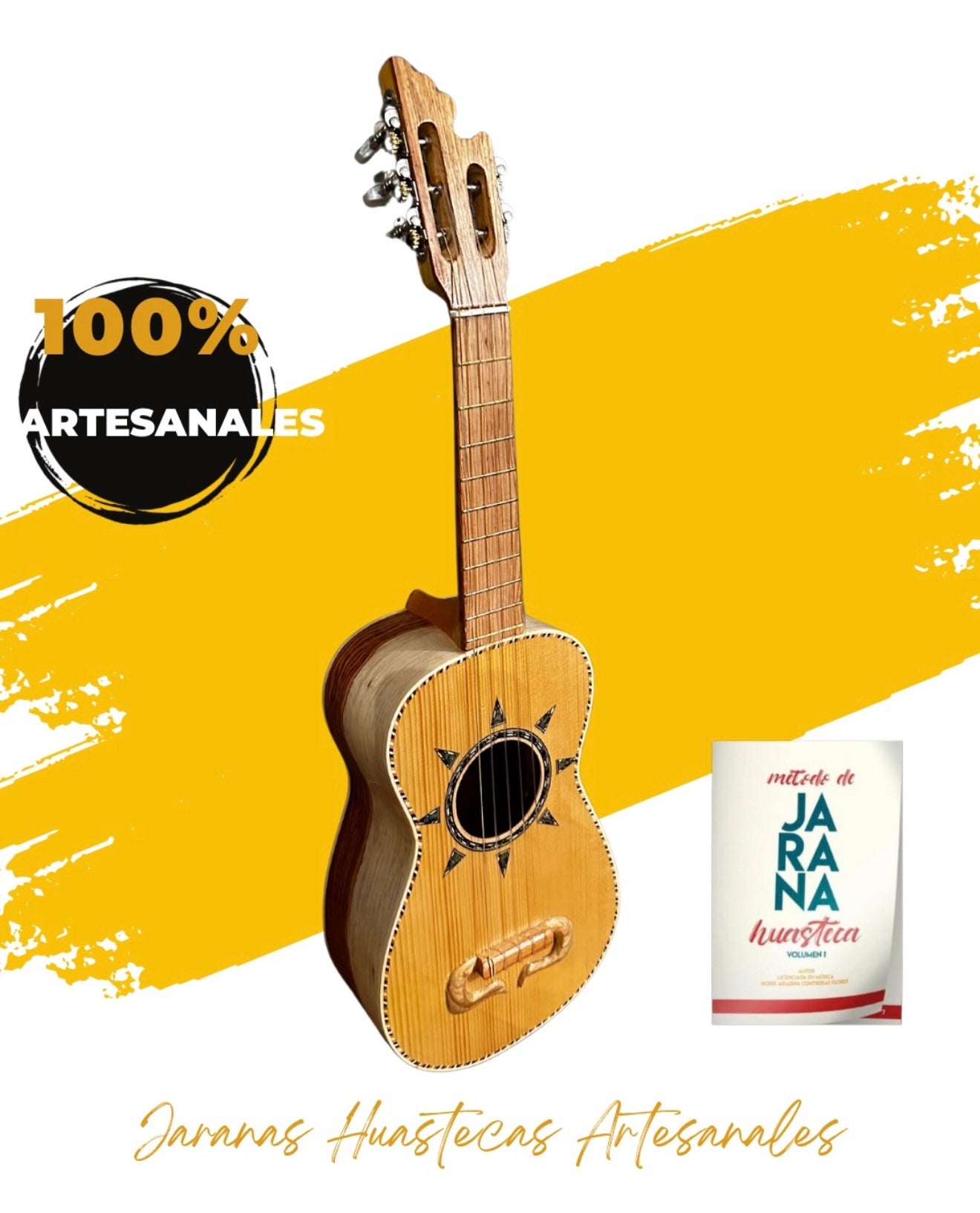 Jarana picos con funda y método (SOBRE PEDIDO)