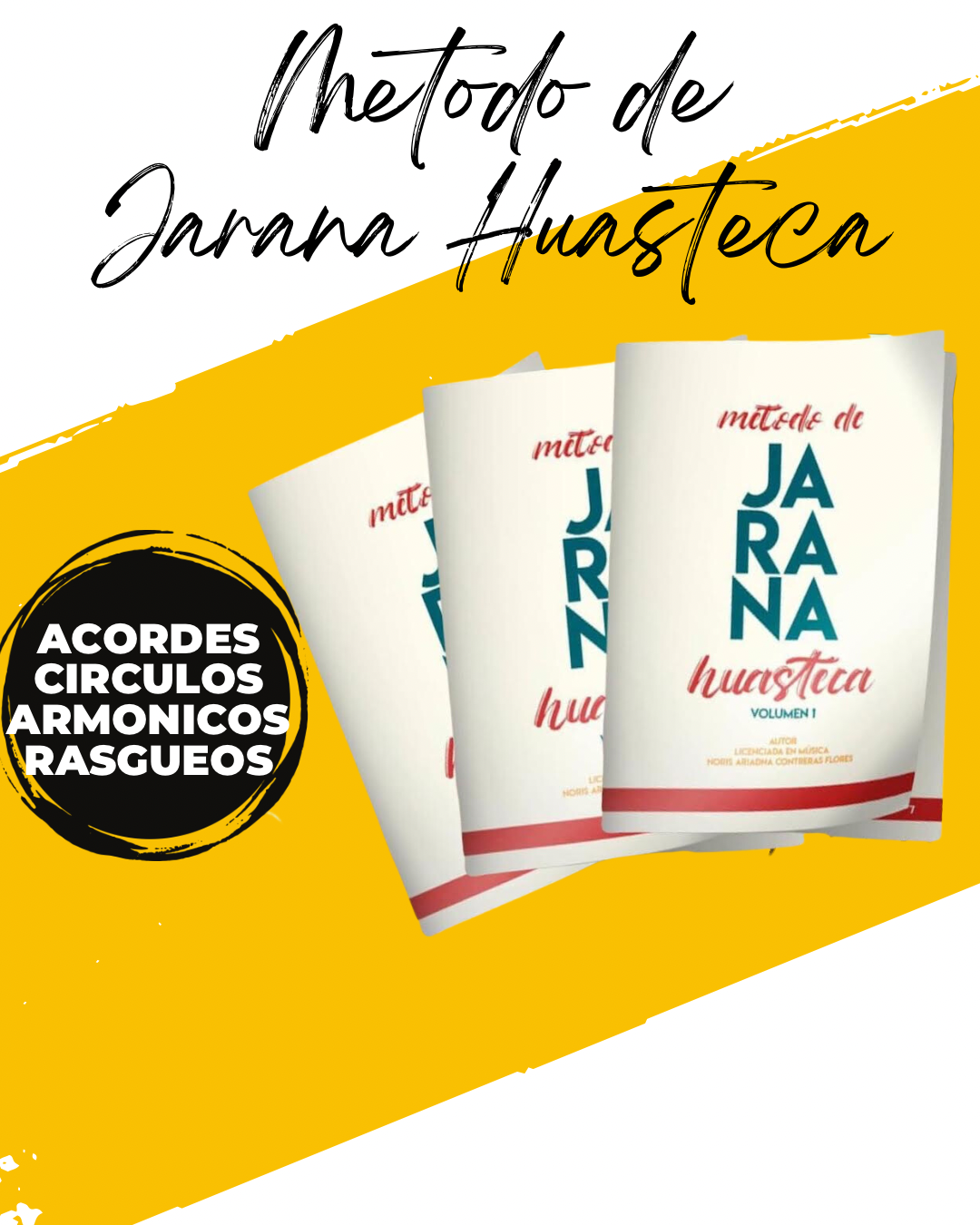 Jarana huasteca picos con funda y método
