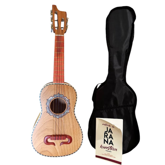Jarana Huasteca con concha en centro incluye funda y metodo